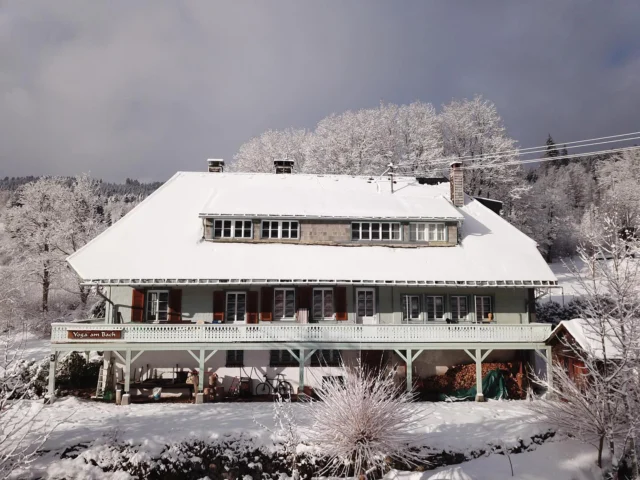 how winter is like at yoga am bach || part 2